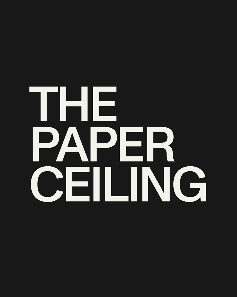 The Paper Ceiling logo