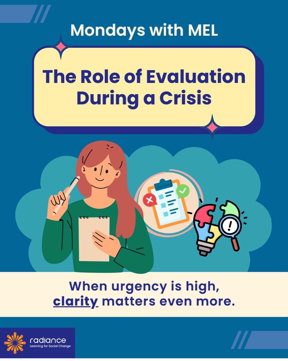 The Role of Evaluation During a Crisis