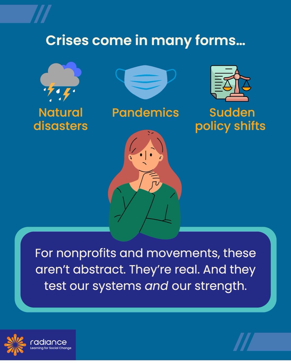 Crisis come in many forms