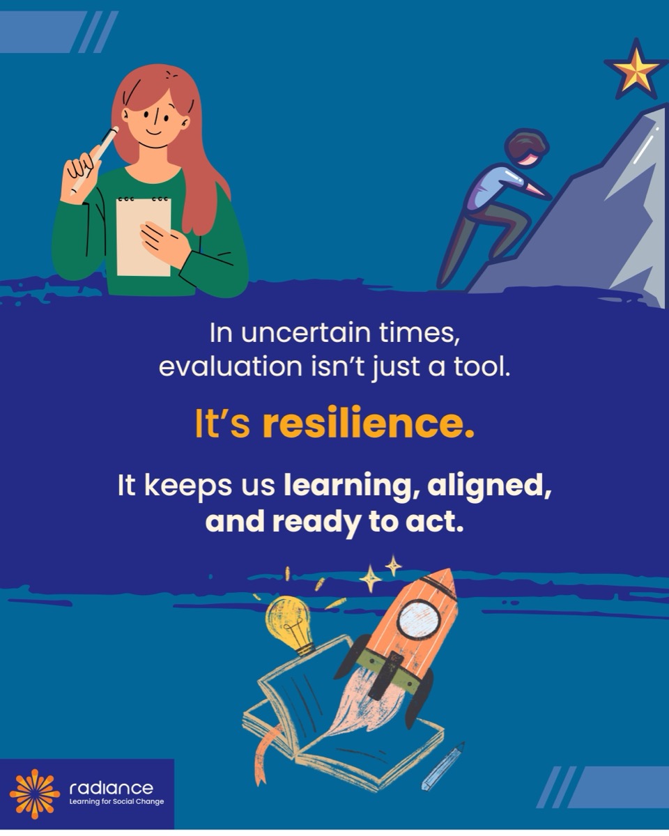 Evaluation is resilience