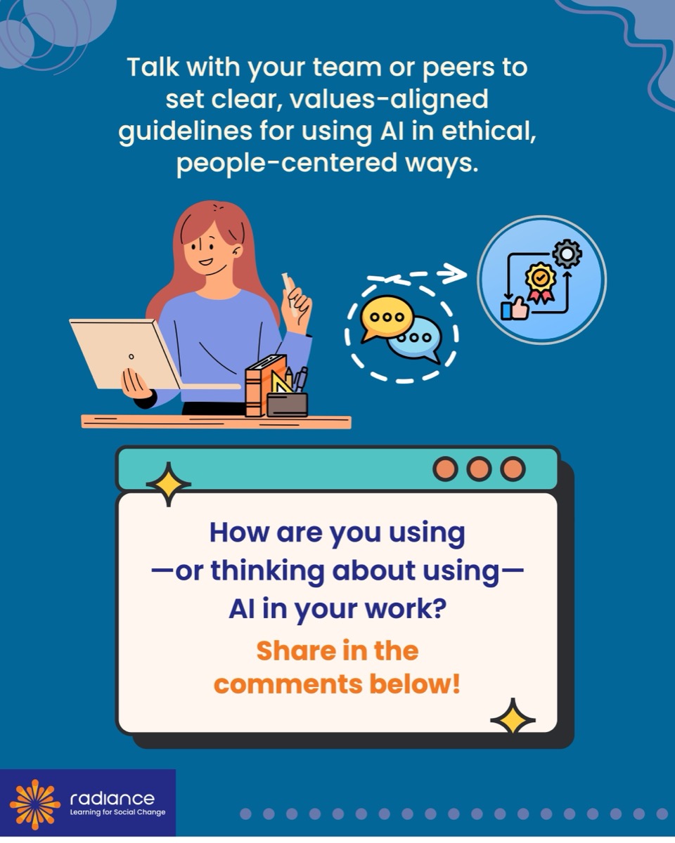 How are you using or thinking about using AI in your work