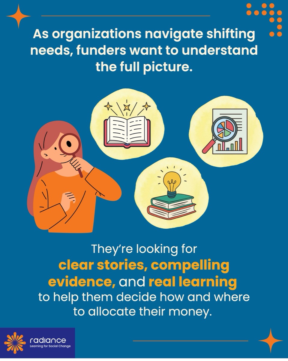 Funders want to understand the full picture.