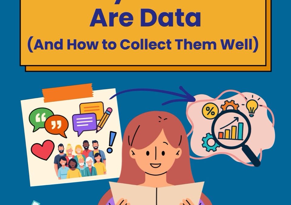 Mondays with MEL – Why Stories are Data