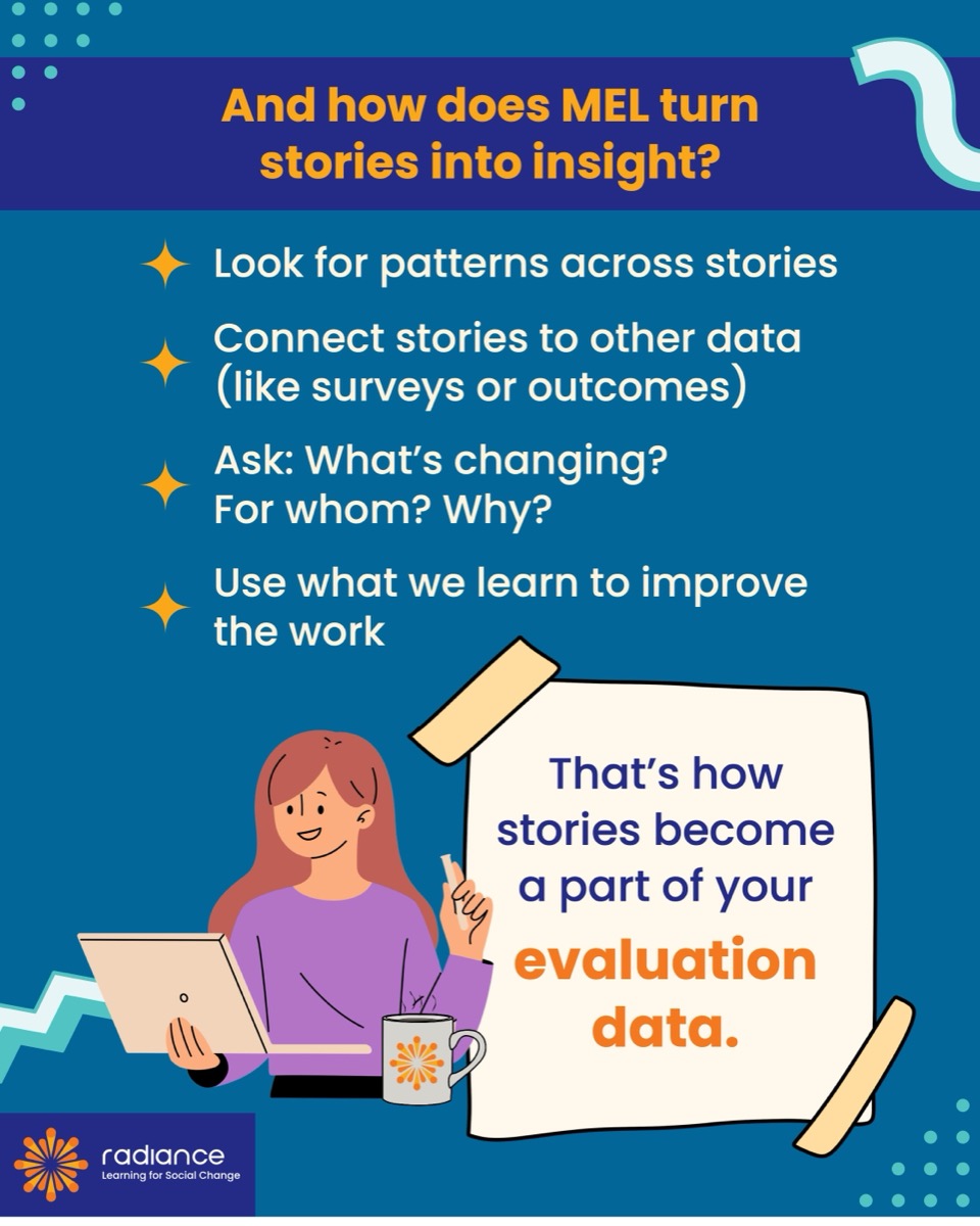 And how does MEL turn stories into insight?