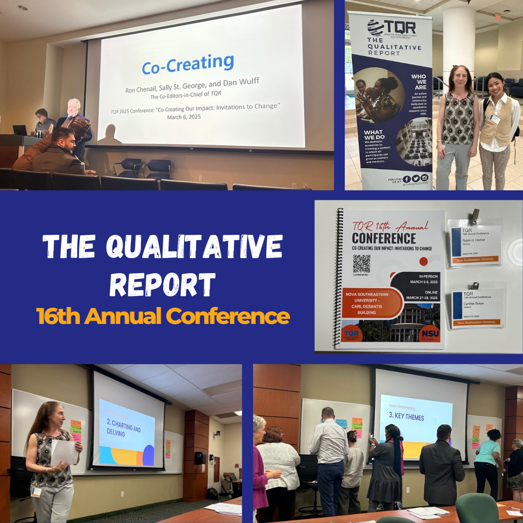 TQR Conference 3.26.25 The Qualitative Report Conference